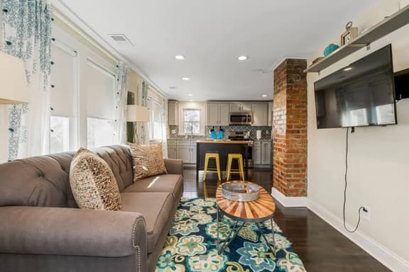 Forest Avenue Flat (2nd Floor Apt):  2BR with Private Baths | 30+ Day Stays
