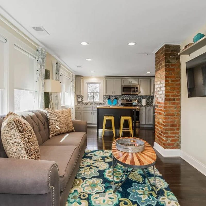 Forest Avenue Flat (2nd Floor Apt):  2BR with Private Baths | 30+ Day Stays